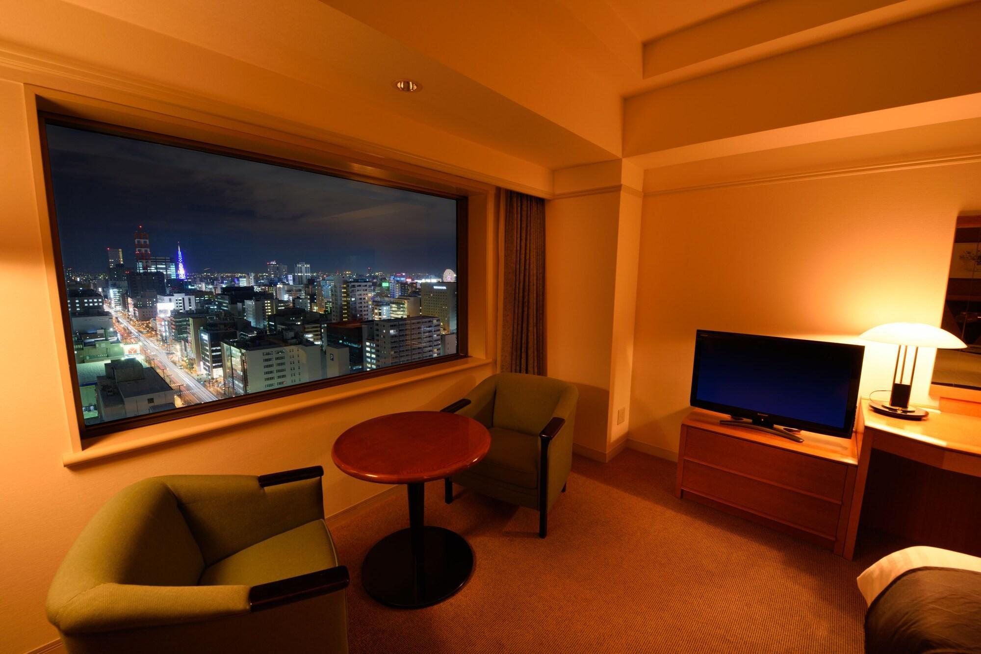 Royton Sapporo Hotel Exteriér fotografie A room at the hotel